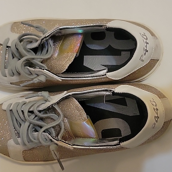 P448 gold glitter sneakers - Picture 8 of 10